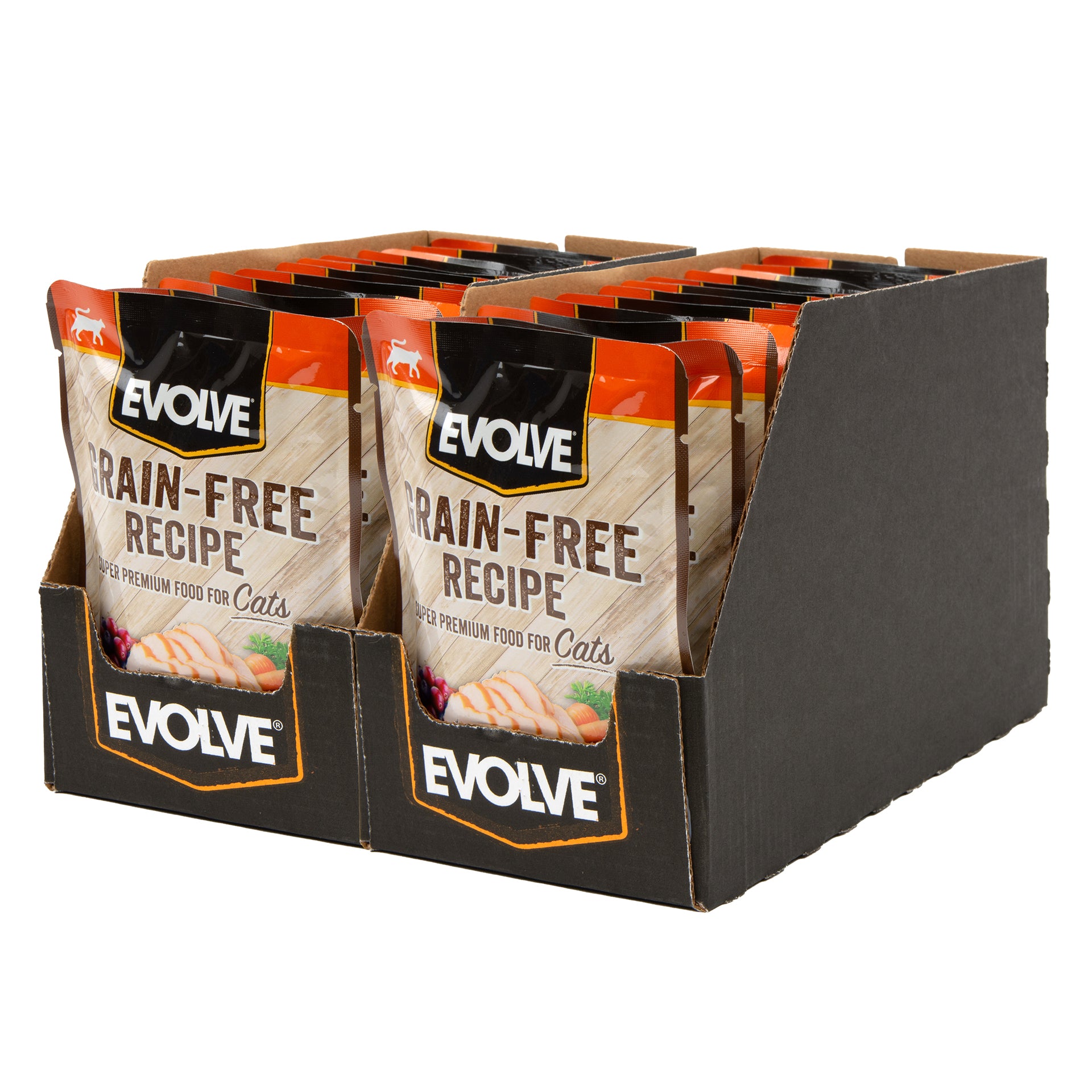 Grain Free Turkey Stew with Veggies in Gravy Wet Cat Food | 3 oz - 24 pk | Evolve