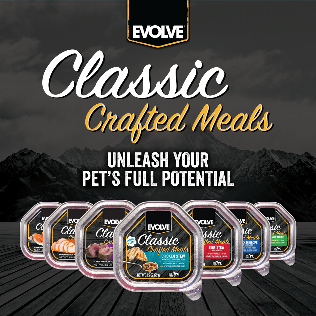 Classic crafted meals to unleash your pet's full potential