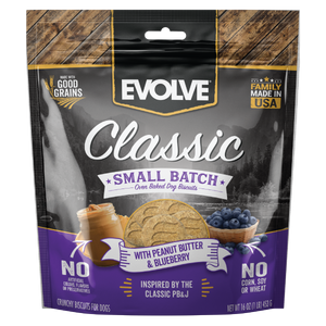 dog biscuits with peanut butter