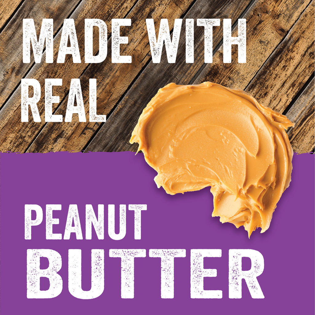 Made with real peanut butter