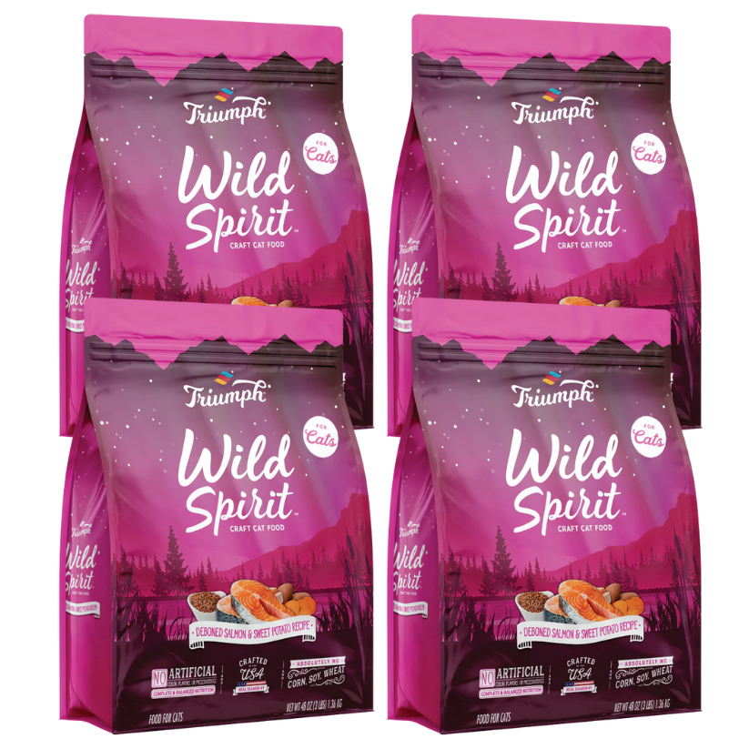 Deboned Salmon & Sweet Potato Cat Food | 3 LB, 7 LB | Triumph