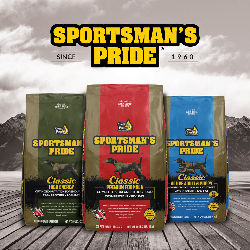Premium Dog Food | 40 LB | Sportsman's Pride Classic