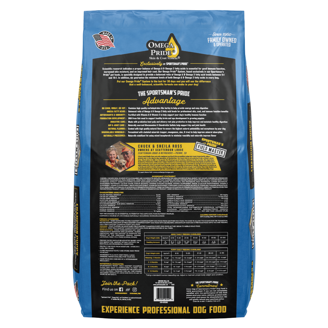 sportsman pride puppy food