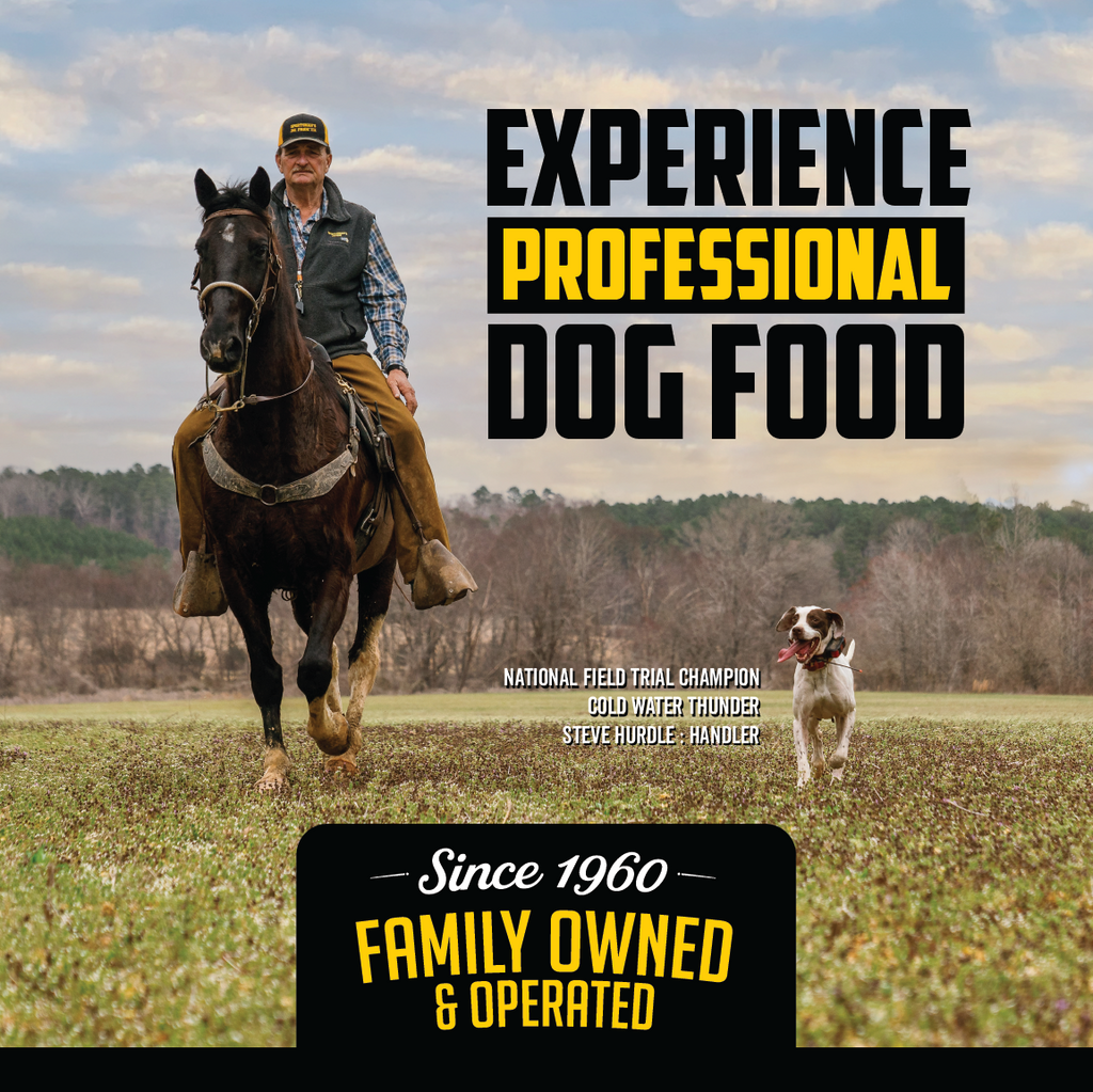 sportsmans pride field master collection, experience professional dog food