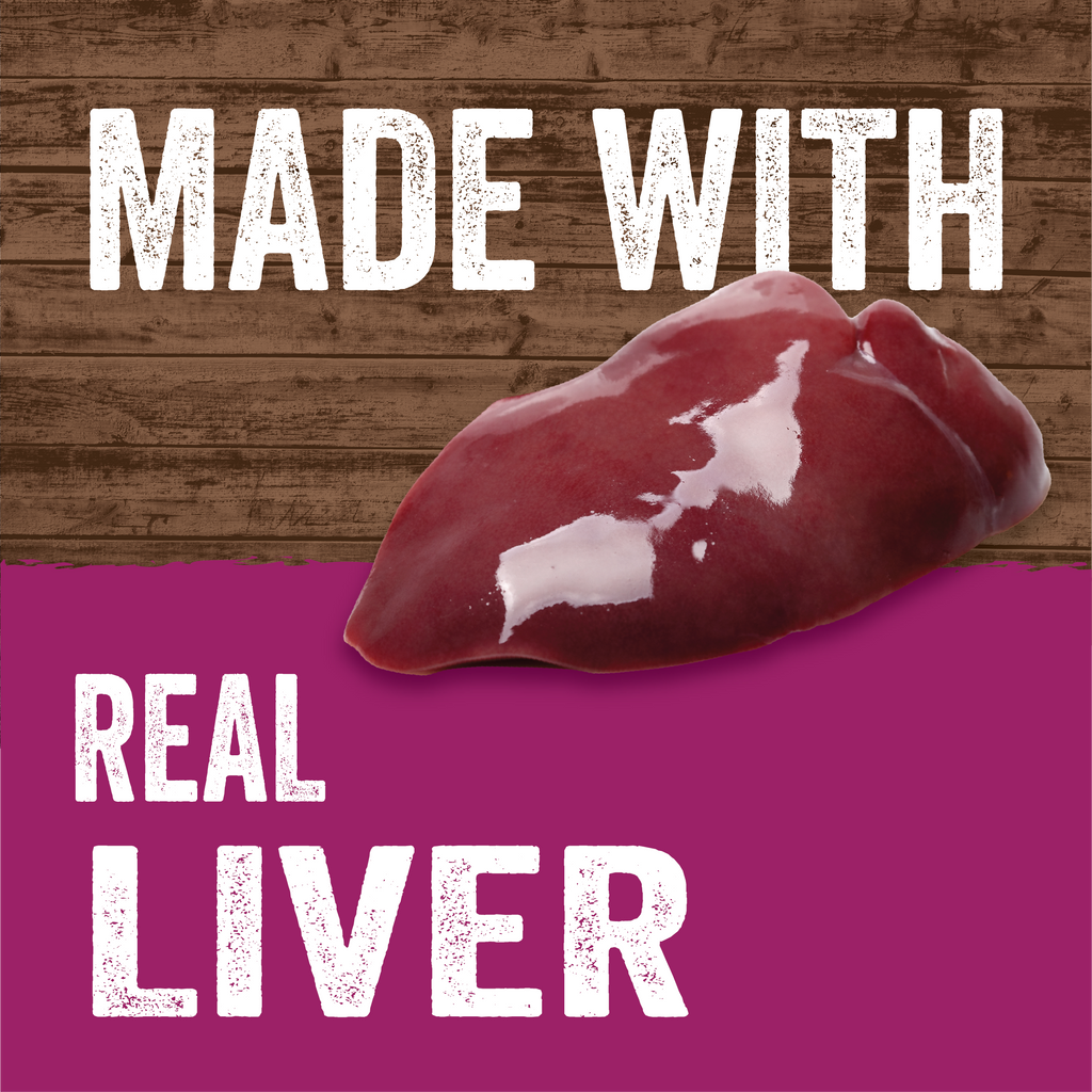 Made with real liver