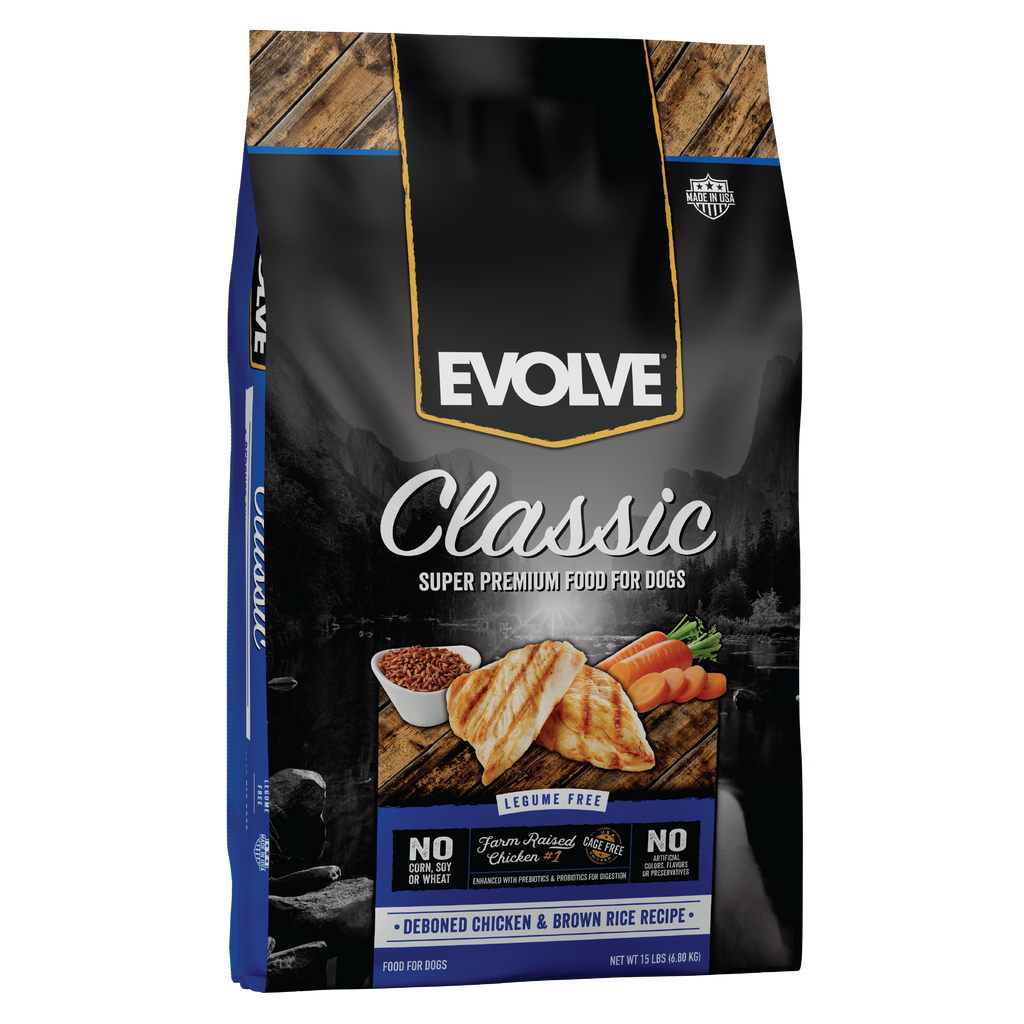 Evolve simply six dog food clearance