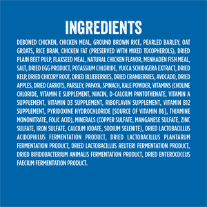 evolve classic dog food chicken ingredients