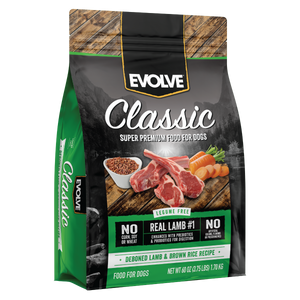 Evolve Classic Lamb and Brown Rice Dog Food, 3.75 LB