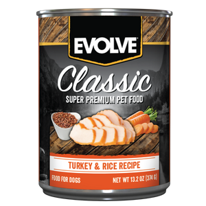 classic turkey and rice dog food