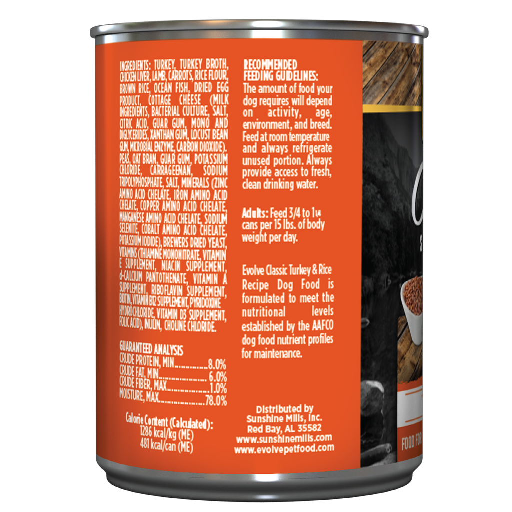 Evolve classic wet dog food hotsell