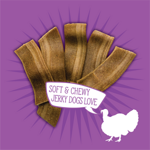 Soft & chewy jerky that dogs love