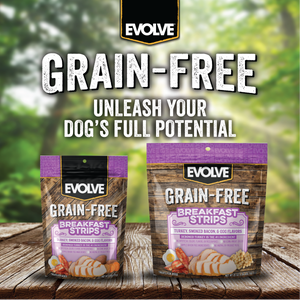 Grain free breakfast strips for dogs