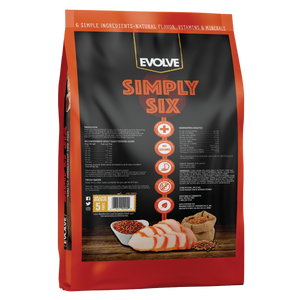 turkey and brown rice dog food, 12 LB - Back Panel