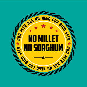 no millet or sorghum