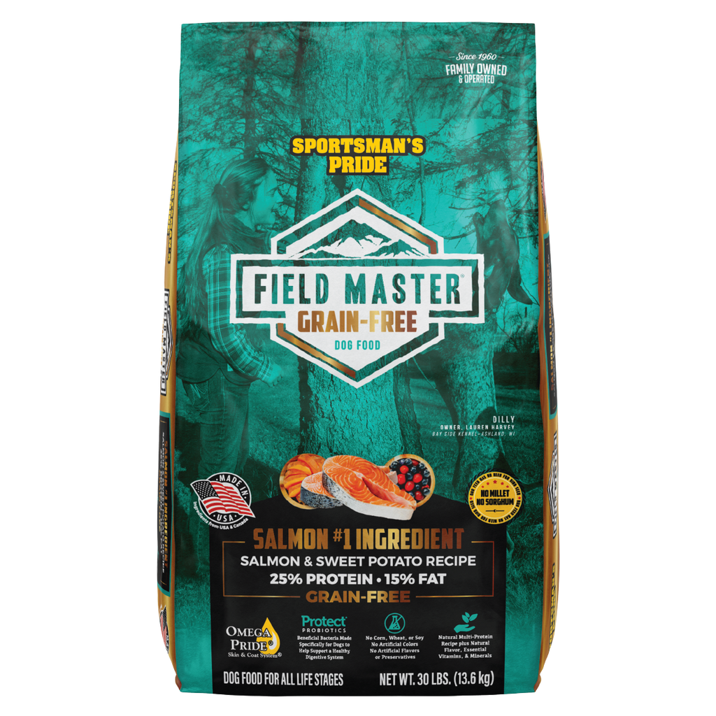 salmon grain free dog food