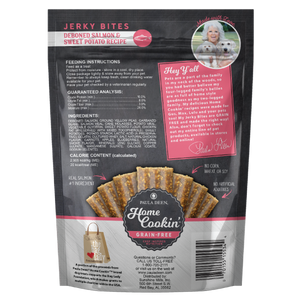 salmon and sweet potato dog treats