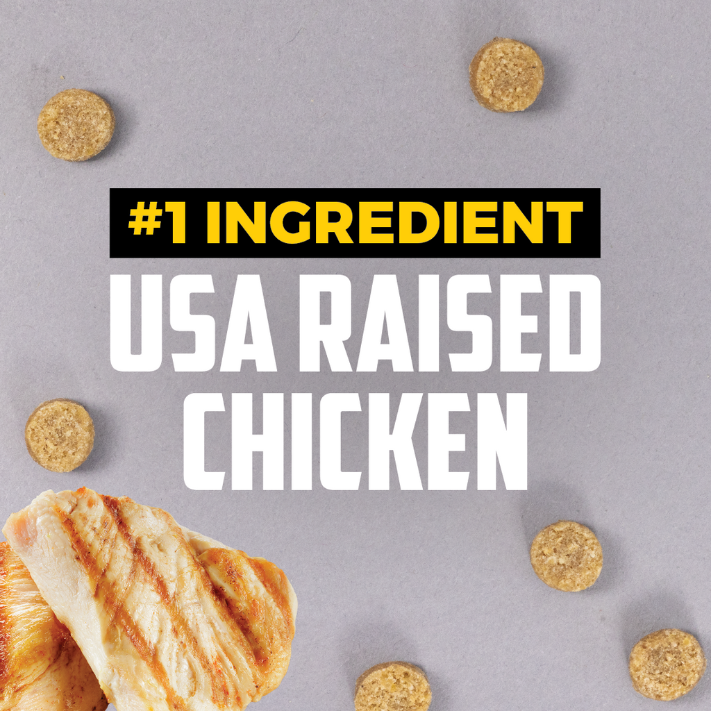#1 Ingredient is USA Raised Chicken