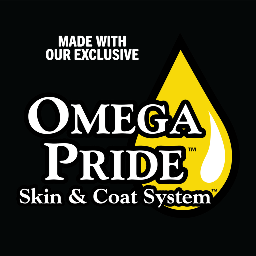 Made iwth Omega Pride skin and coat system.