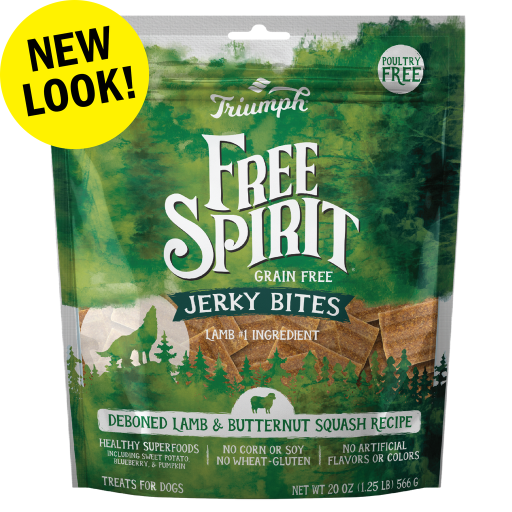 Grain Free Lamb & Butternut Squash Jerky Bites | 20 oz | Triumph