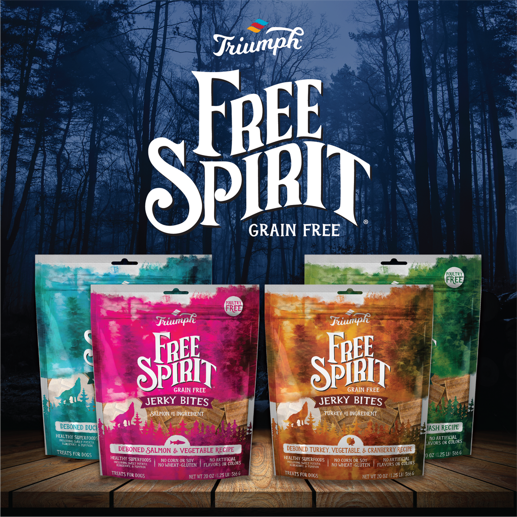 Grain Free Turkey, Vegetable & Cranberry Jerky Bites | 20 oz | Triumph