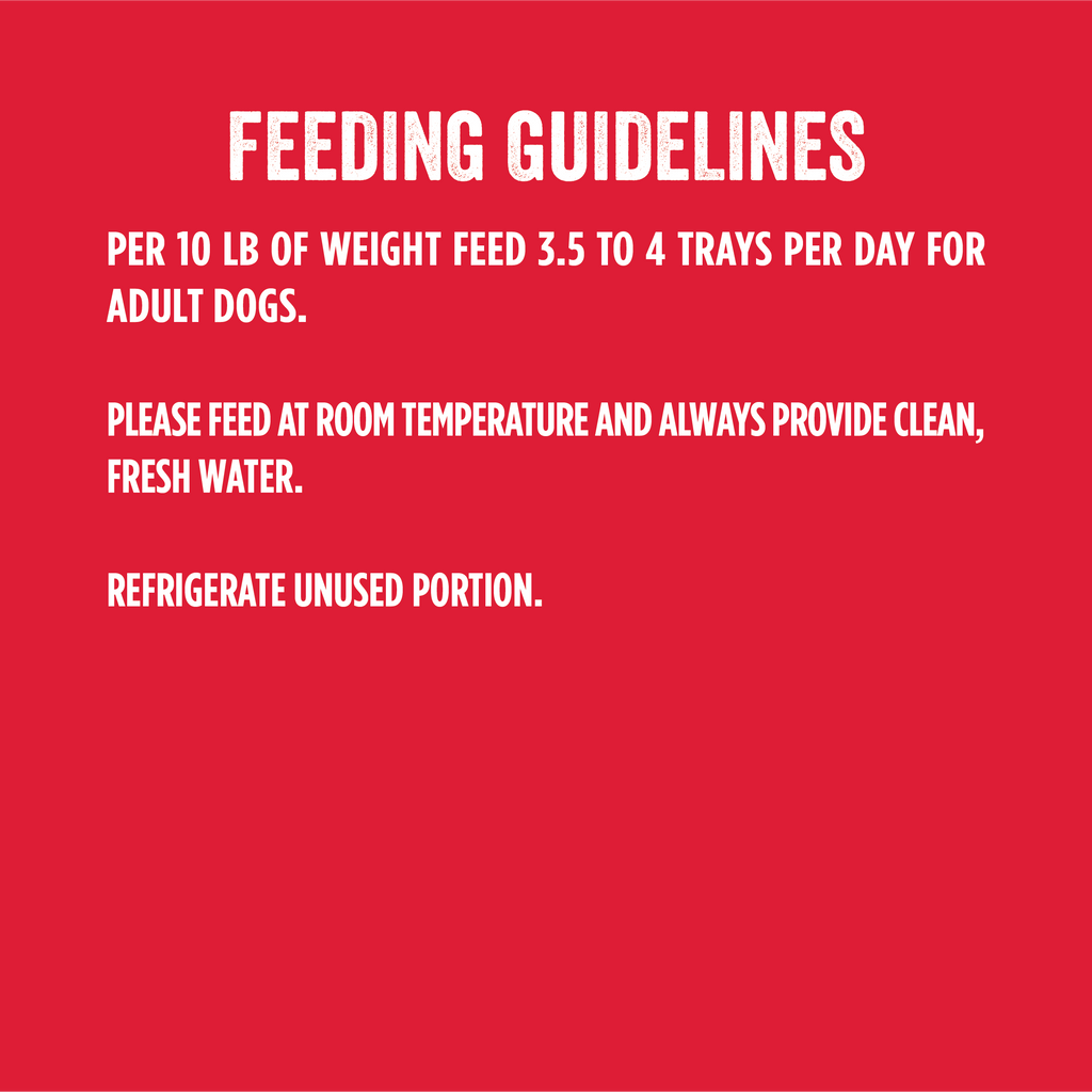 feeding guidelines