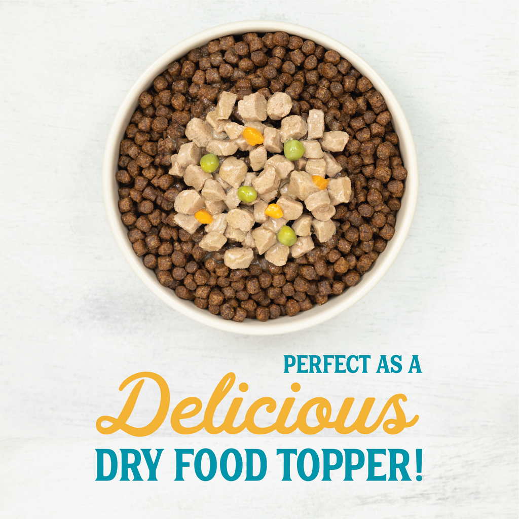 perfect as a delicious dry food topper.