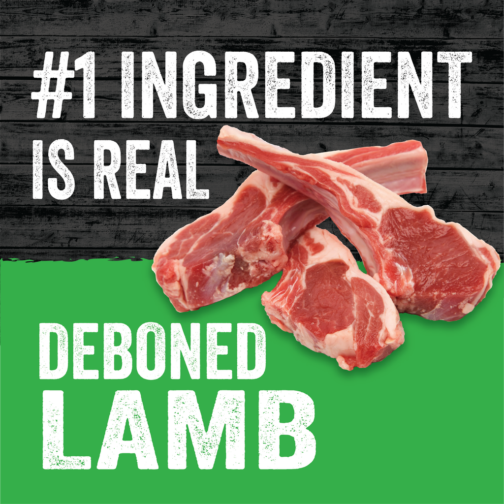 #1 infredient is real, deboned lamb