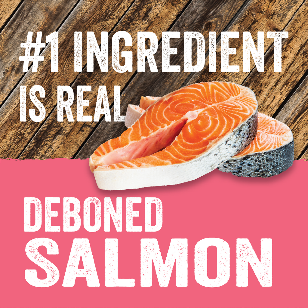 #1 ingredient is real, deboned salmon