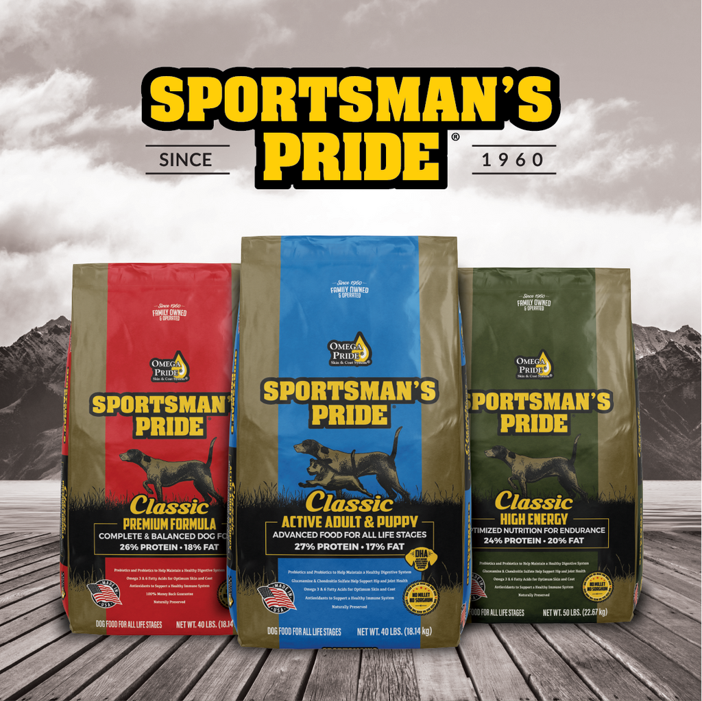 Active Adult & Puppy Food | 40 LB | Sportsman's Pride Classic