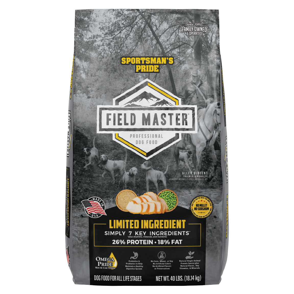 sportsmans pride limited ingredient formula dog food