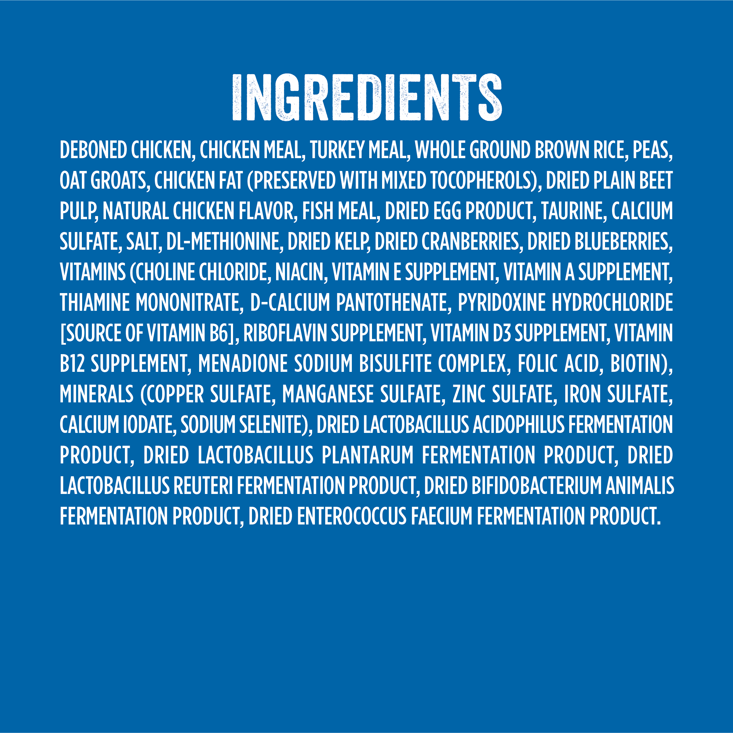 Ingredients