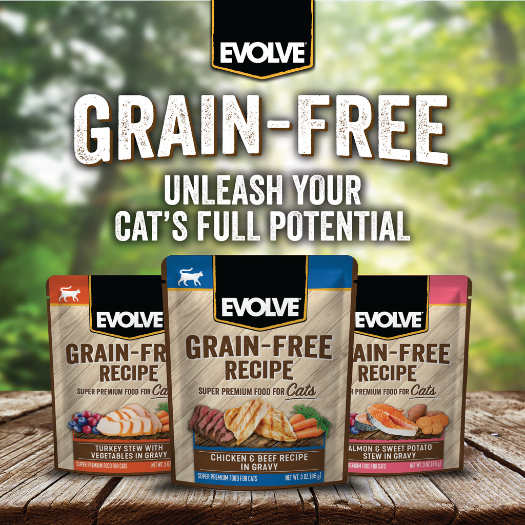 Grain free recipes to unleash your cat's full potential.