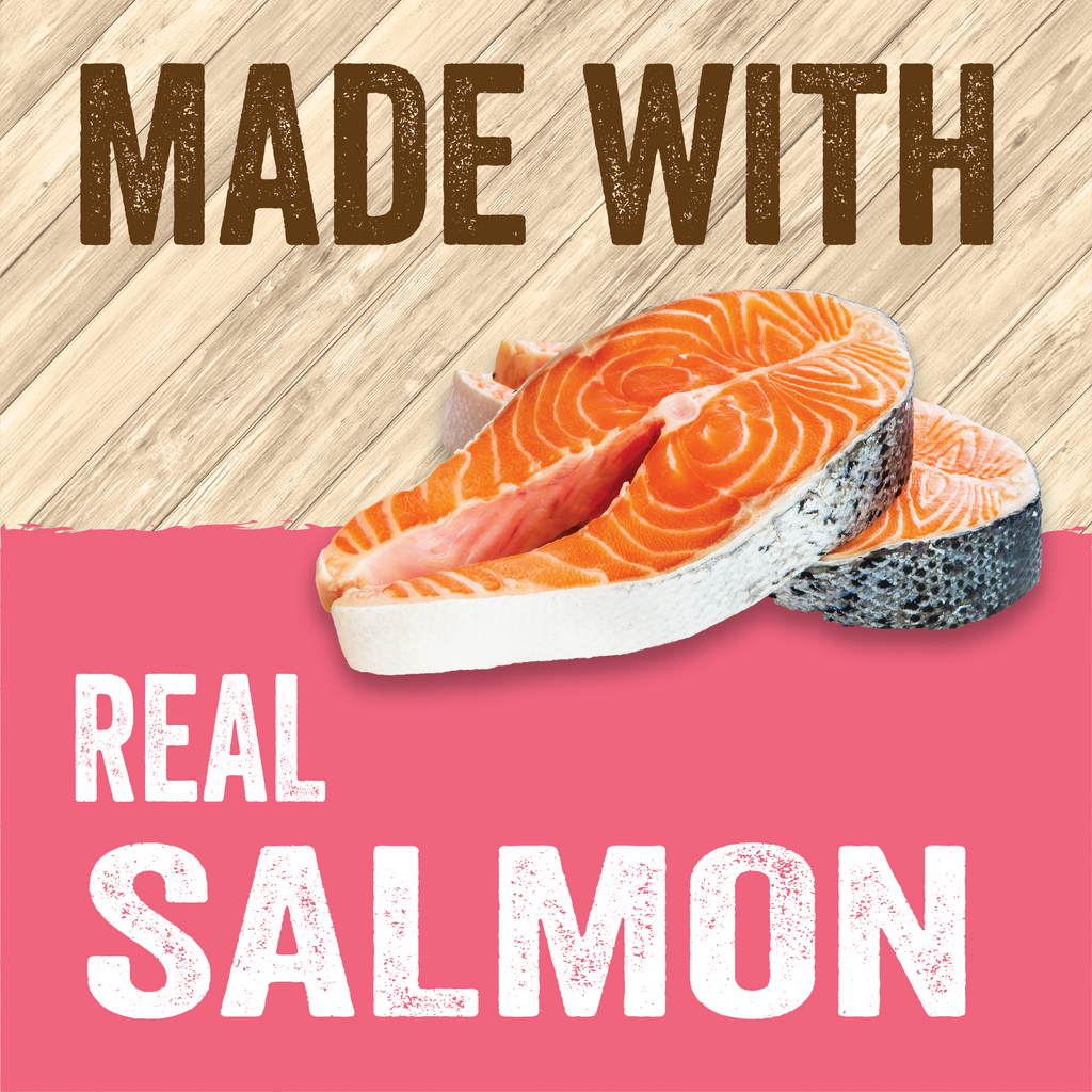 made with real salmon