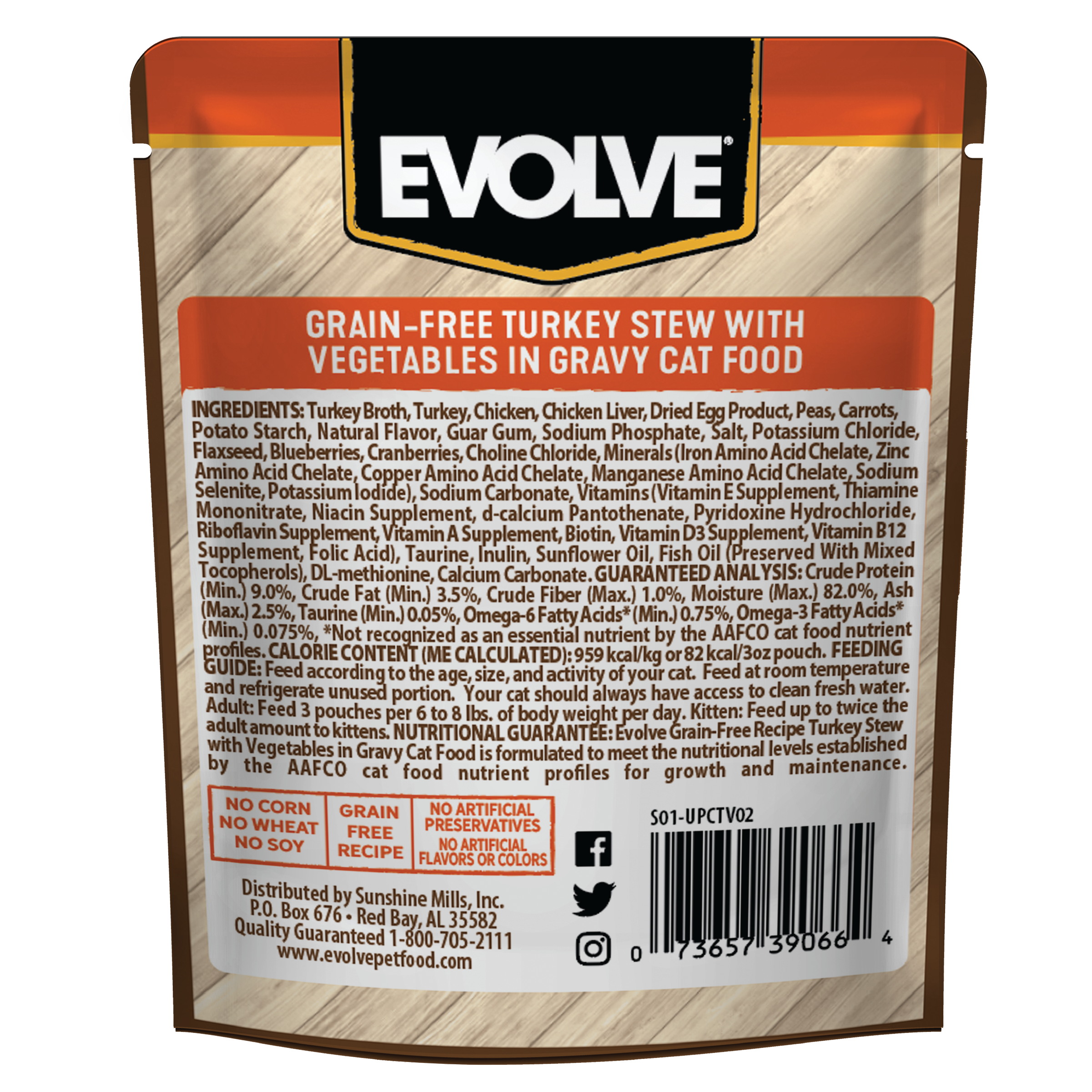 wet cat food grain free