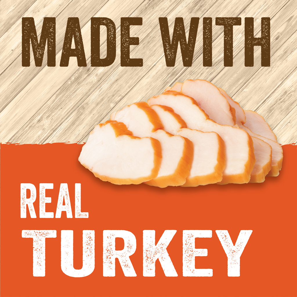 made with real turkey