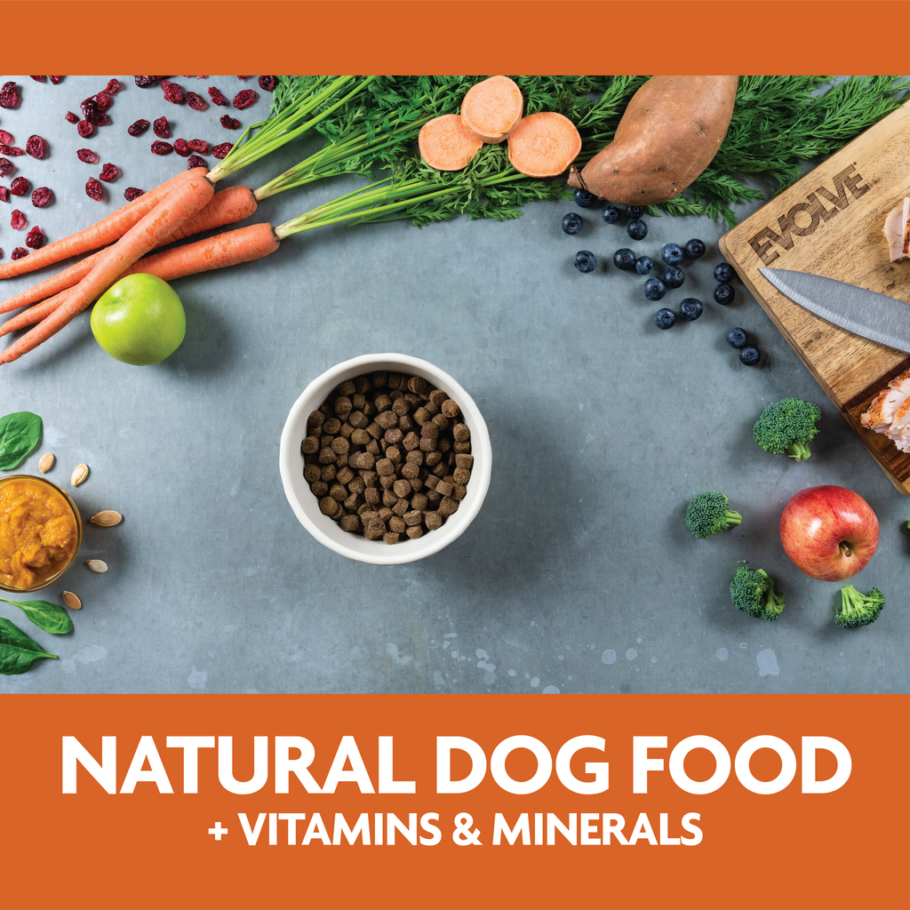 natural dog food with vitamins and minerals