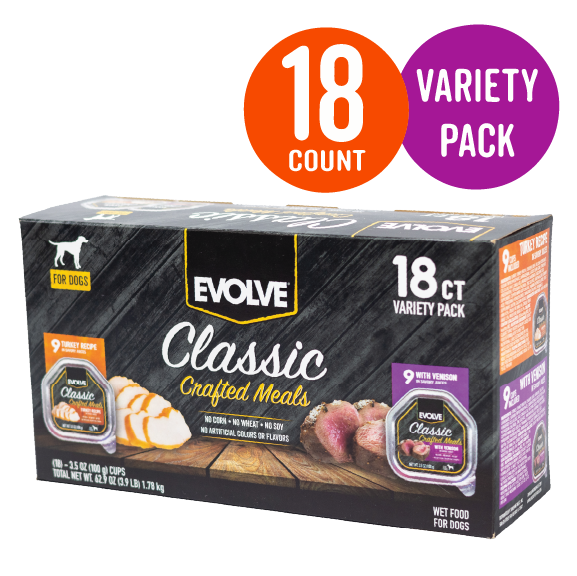 Venison and turkey dog food on sale
