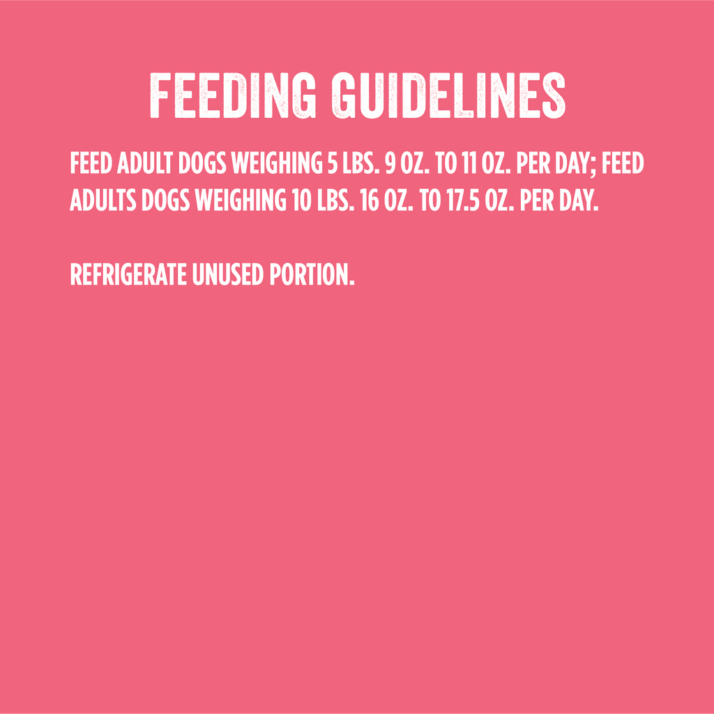 Feeding Guidelines