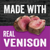 made with real venison