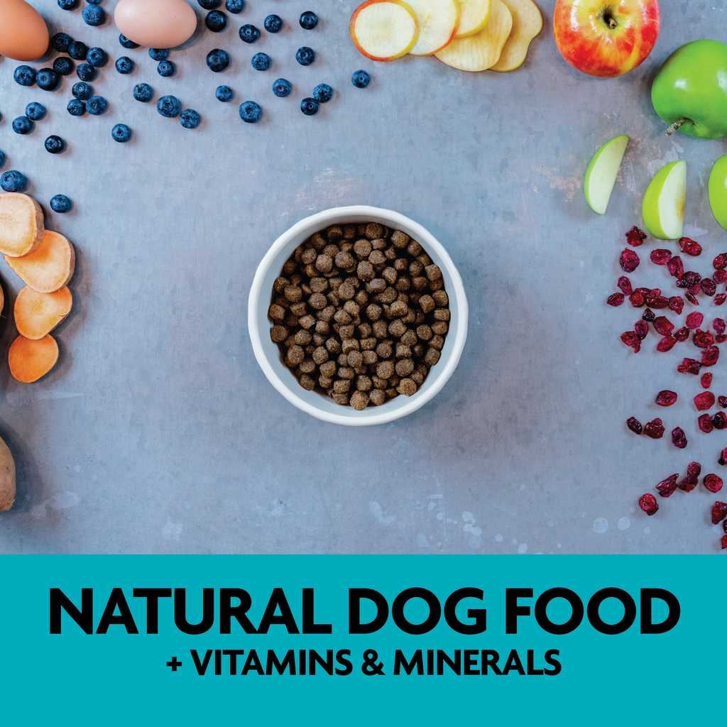 natural dog food with vitamins and minerals