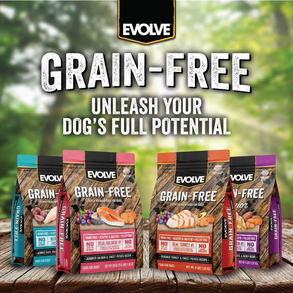Evolve Evolve Grain Free Chicken, Sweet Potato, & Berry Recipe  Dry Puppy Food | 3.75 LB, 14 LB
