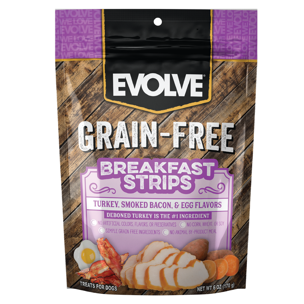 Grain Free Breakfast Strip Dog Treats
