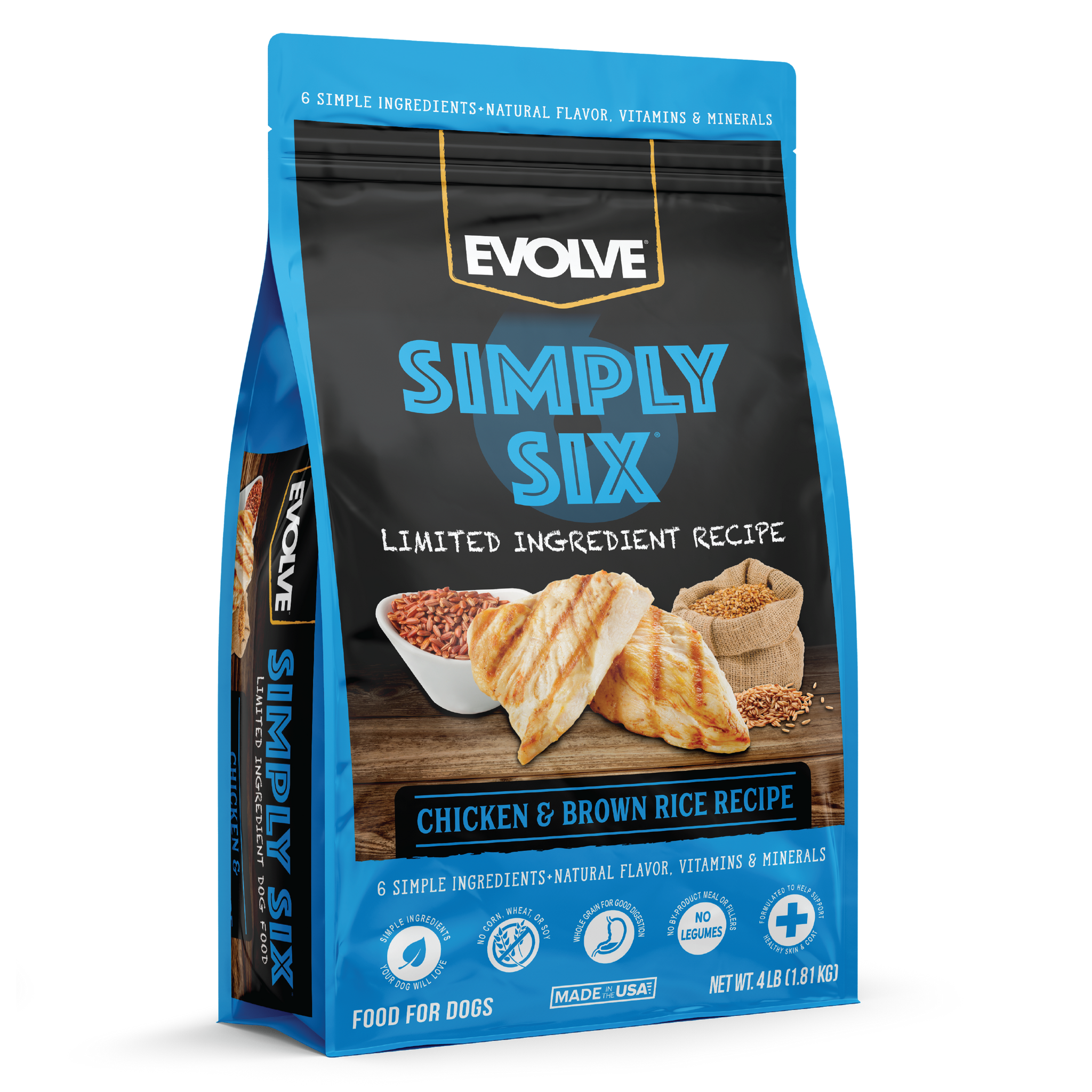 Triumph simply six dog food outlet