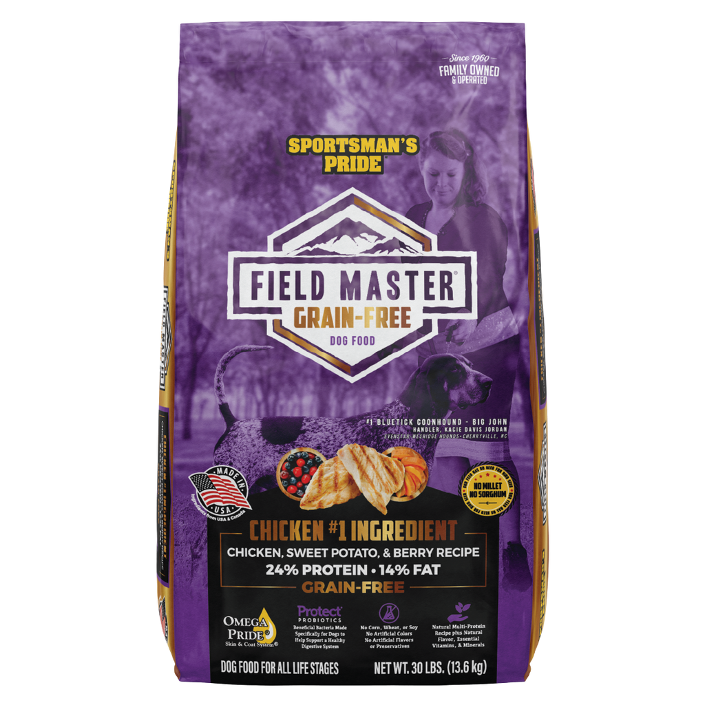 grain free chicken dog food