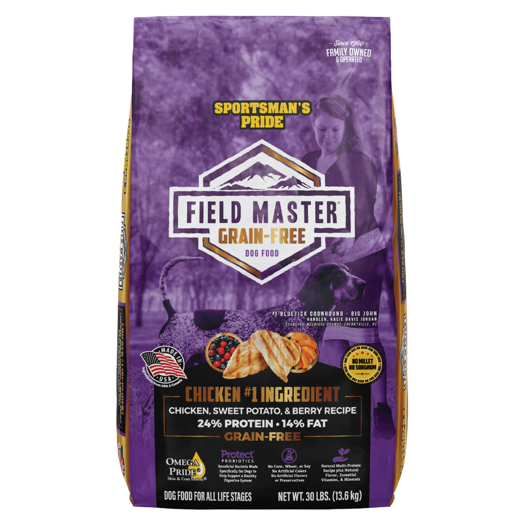 Sportsman's Pride Field Master Grain Free Chicken Dry Dog Food | 30 LB