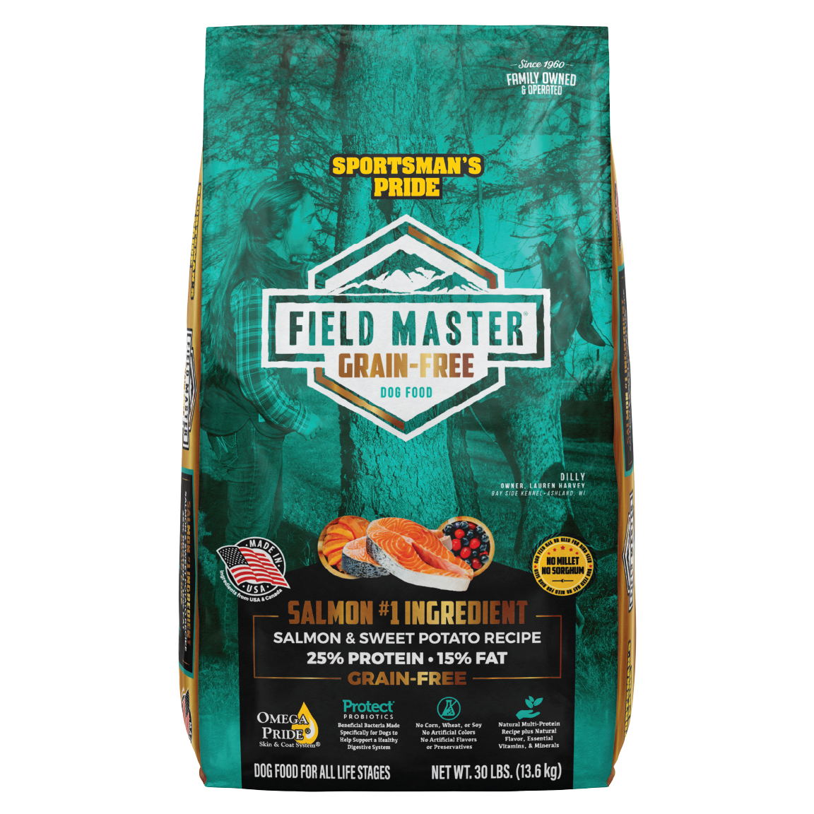salmon grain free dog food