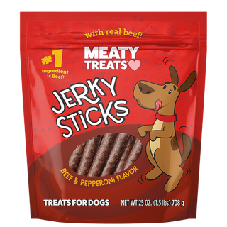Meaty Treats Lamb Rice Jerky Strips Soft Dog Treats 60 oz