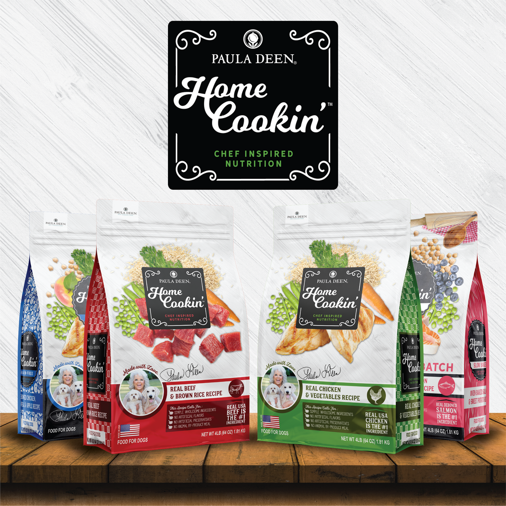 Paula Deen Home Cookin' Chicken & Vegetable Dry Dog Food | 4 LB, 12 LB