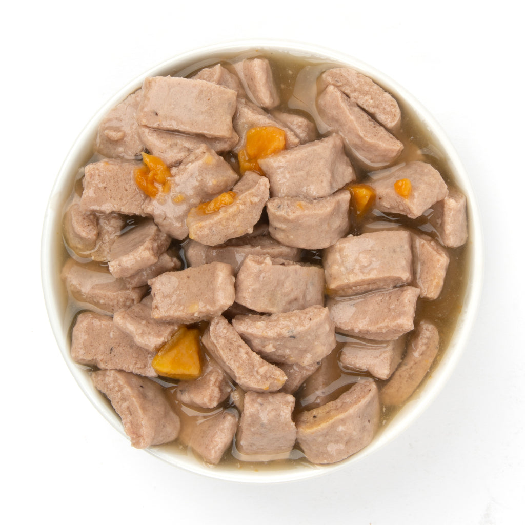 Evolve Grain Free Salmon & Sweet Potato Stew in Gravy Wet Cat Food | 3 oz - 24 pk
