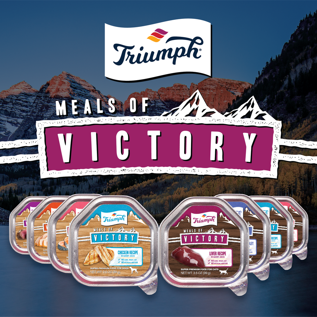 Triumph Meals of Victory Liver Recipe Wet Cat Food | 3.5 oz - 15 pk